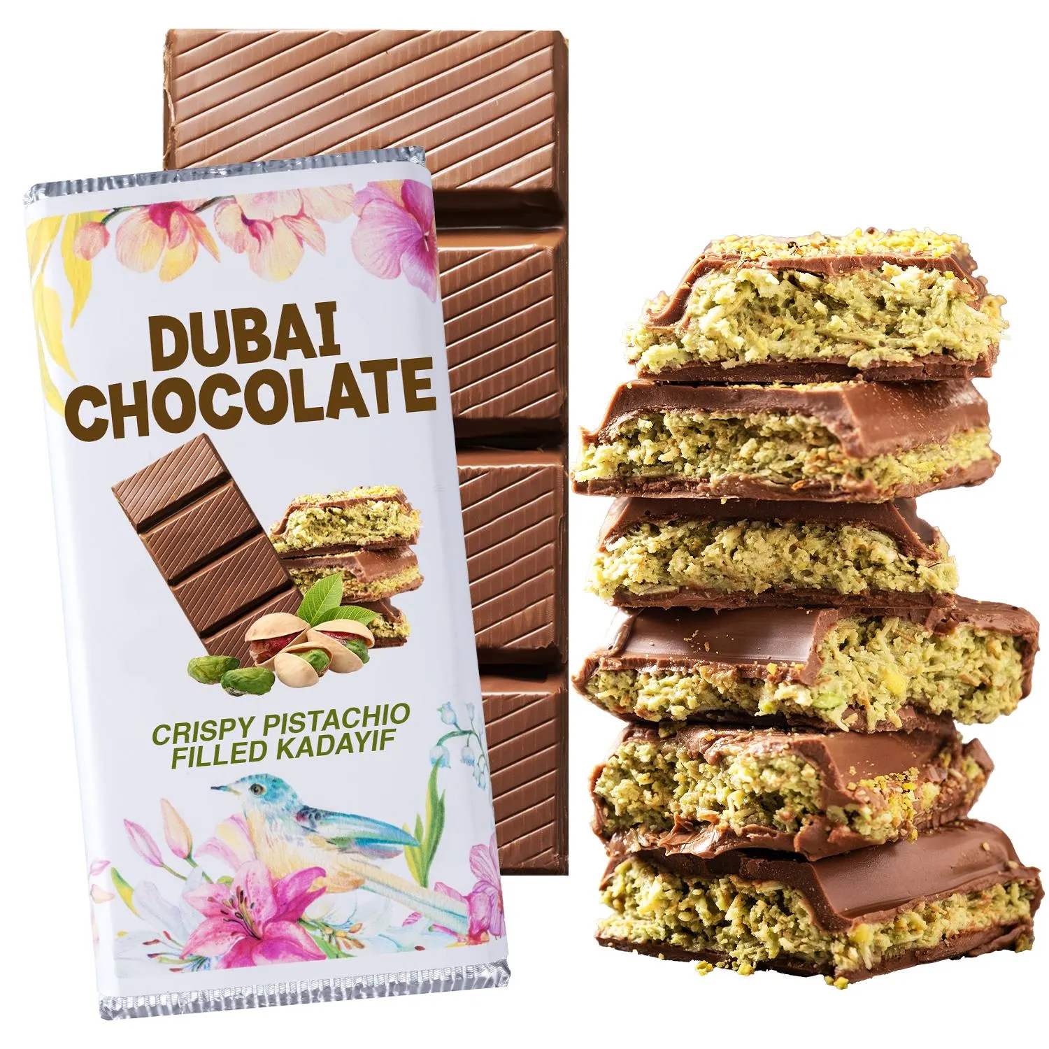 Pistachio Chocolate Bar